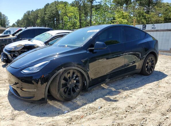 5YJYGDEE6MF084293 2021 TESLA MODEL Черный Передняя левая четверть