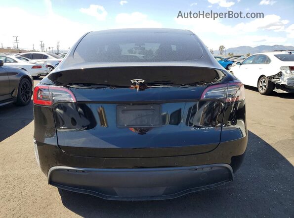 5YJYGDEE6MF144802 2021 TESLA MODEL Black Widok z tyłu