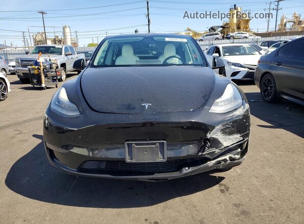 5YJYGDEE6MF144802 2021 TESLA MODEL Black Widok z przodu