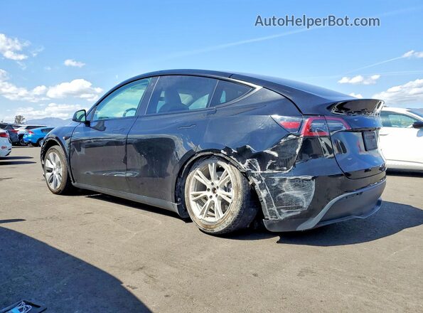 5YJYGDEE6MF144802 2021 TESLA MODEL Black Tył lewy