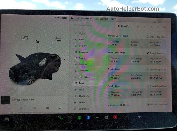 5YJYGDEE6MF144802 2021 TESLA MODEL Black Widok zestawu wskaźników