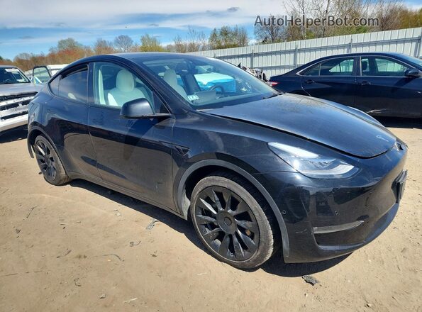 5YJYGDEE6MF201449 2021 TESLA MODEL Black Передня права чверть