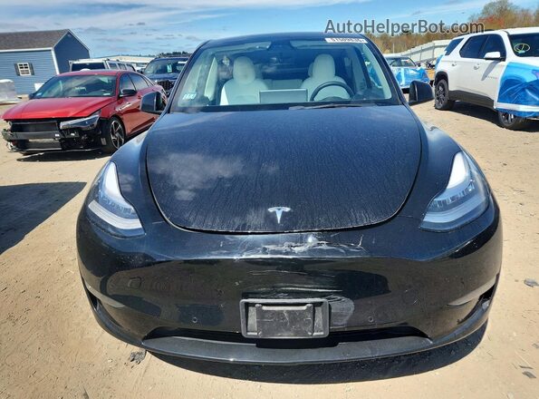 5YJYGDEE6MF201449 2021 TESLA MODEL Black Вид спереду