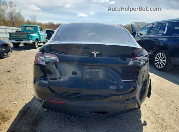 5YJYGDEE6MF201449 2021 TESLA MODEL Black Вид ззаду