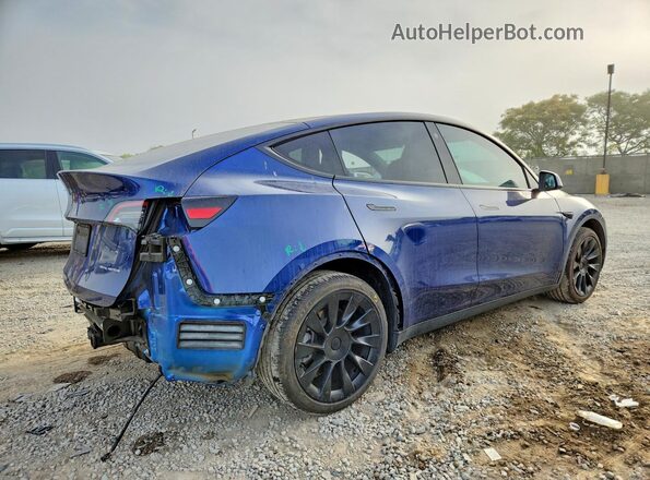5YJYGDEE7MF200178 2021 TESLA MODEL Синий Задняя правая четверть