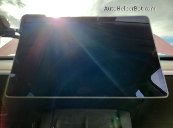 5YJYGDEE7MF265340 2021 TESLA MODEL Красный Вид щитка приборов