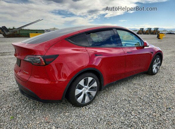 5YJYGDEE7MF265340 2021 TESLA MODEL Красный Задняя правая четверть