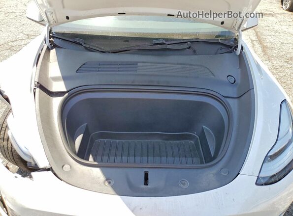 5YJYGDEE8LF052833 2020 TESLA MODEL Белый Вид задней части салона