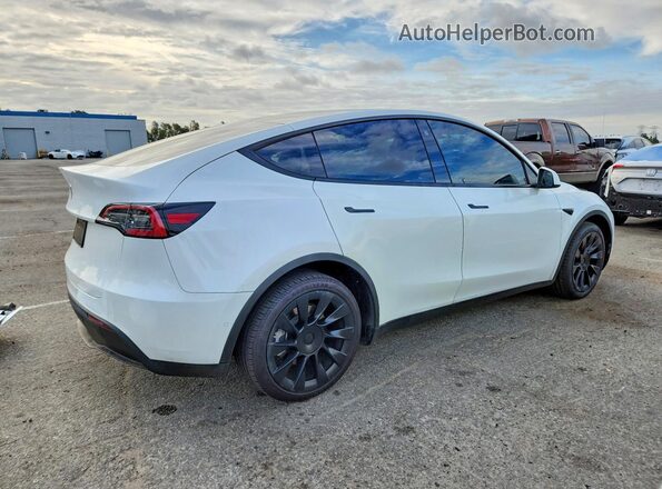 5YJYGDEE8MF159205 2021 TESLA MODEL White უკანა მარჯვენა