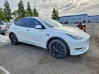 2021 Tesla Model Y White vin: 5YJYGDEE8MF159205