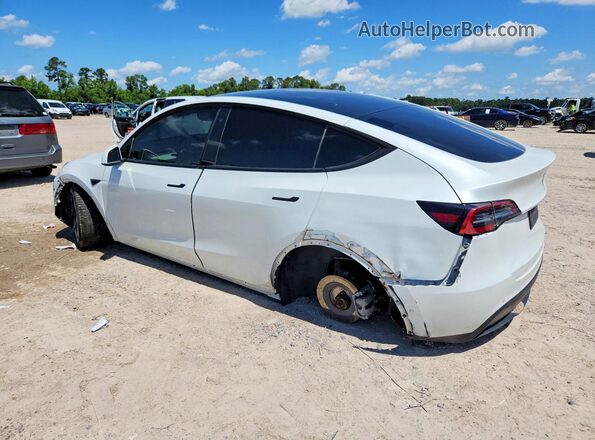 5YJYGDEE8MF201369 2021 TESLA MODEL Белый Задняя левая четверть