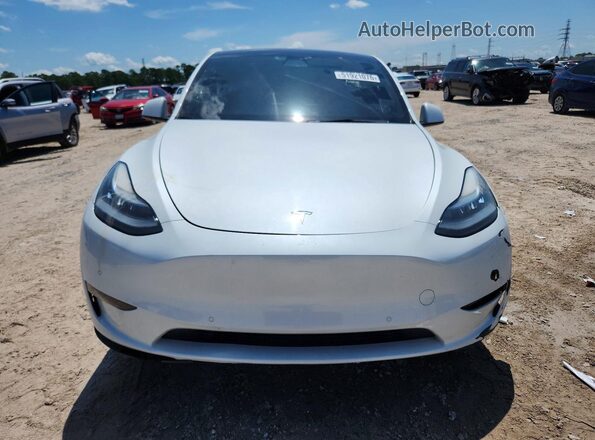 5YJYGDEE8MF201369 2021 TESLA MODEL Белый Вид спереди