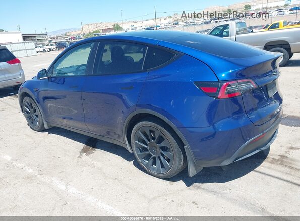 5YJYGDEE9LF008291 2020 TESLA MODEL Y Синий Задняя левая четверть