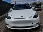 2021 Tesla Model Y White vin: 5YJYGDEE9MF113267