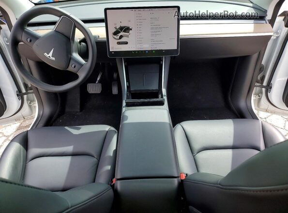 5YJYGDEE9MF113267 2021 TESLA MODEL White წინა პანელის ხედი