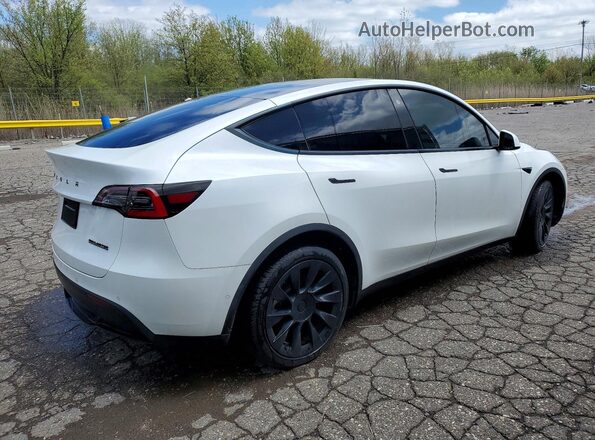 5YJYGDEE9MF113267 2021 TESLA MODEL White უკანა მარჯვენა