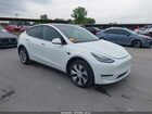 2021 Tesla Model Y Long Range Dual Motor All-wheel Drive White vin: 5YJYGDEE9MF208198