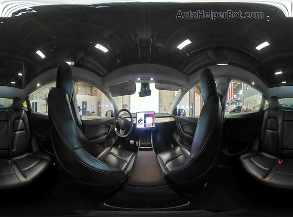 5YJYGDEF1LF012294 2020 TESLA MODEL Черный Панорамный вид салона 360°