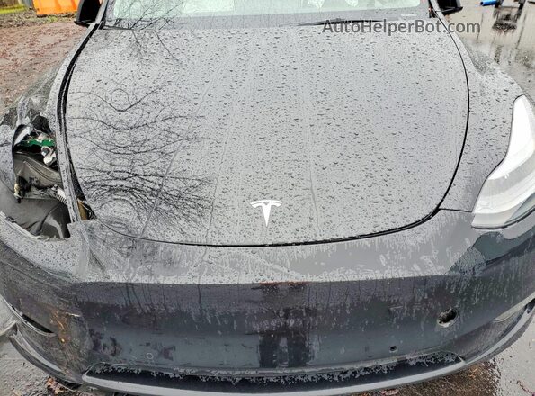 5YJYGDEF4MF215858 2021 TESLA MODEL Черный Вид подкапотного пространства