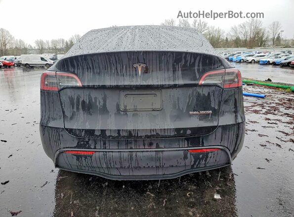 5YJYGDEF4MF215858 2021 TESLA MODEL Черный Вид сзади