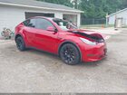 2020 Tesla Model Y Long Range Dual Motor All-wheel Drive/performance Dual Motor All-wheel Drive Red vin: 5YJYGDEF6LF002229
