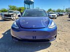 2021 Tesla Model Y Синий vin: 5YJYGDEF6MF083945