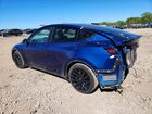 2021 Tesla Model Y Синий vin: 5YJYGDEF6MF083945