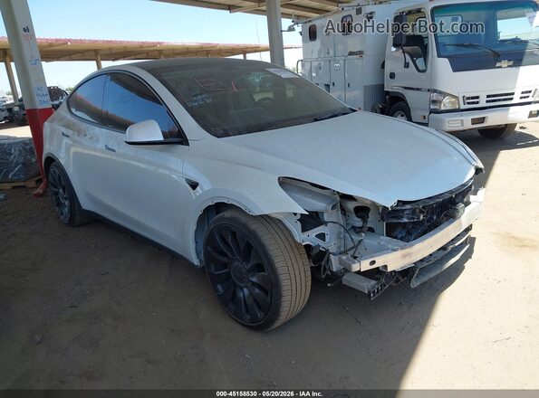 5YJYGDEF6MF092239 2021 TESLA MODEL Y White Delantero derecho