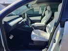 2021 Tesla Model Y White vin: 5YJYGDEF6MF211598