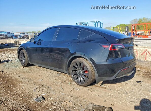 5YJYGDEF6MF270148 2021 TESLA MODEL Black Tył lewy