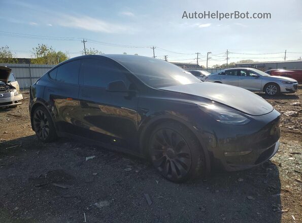 5YJYGDEF6MF270148 2021 TESLA MODEL Black Przód prawy