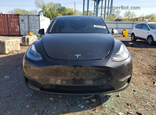 5YJYGDEF6MF270148 2021 TESLA MODEL Black Widok z przodu
