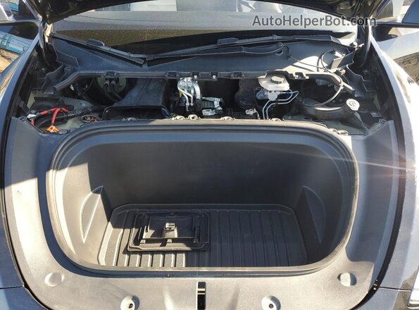 5YJYGDEF6MF270148 2021 TESLA MODEL Black Widok wnętrza z tyłu