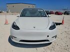2021 Tesla Model Y White vin: 5YJYGDEF7MF306106