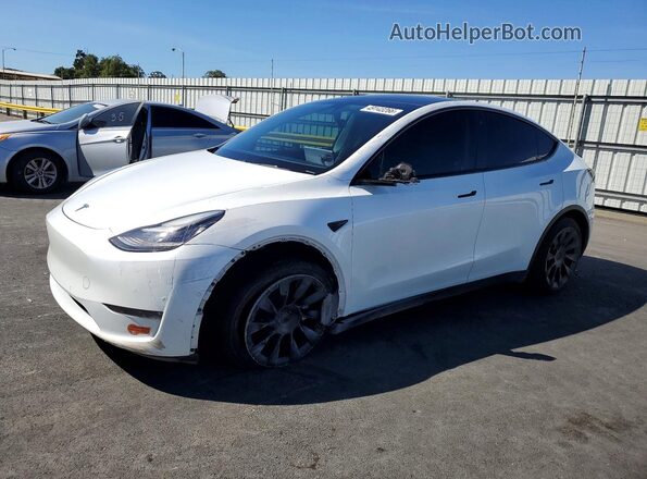 5YJYGDEF8LF002989 2020 TESLA MODEL White Передня ліва чверть