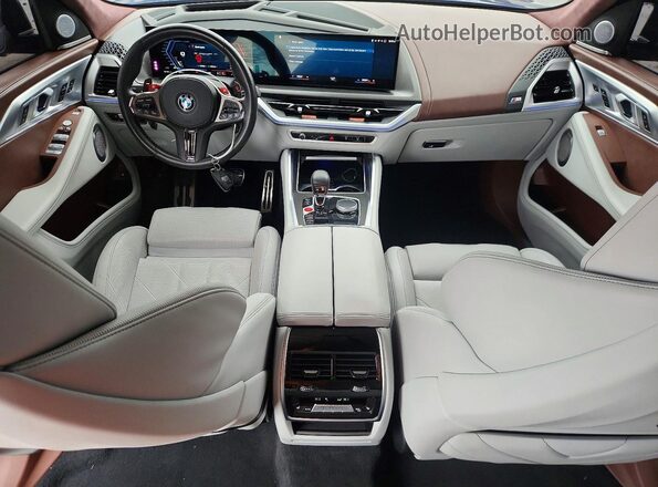 5YM23CS01P9S04351 2023 BMW OTHER Blue Widok deski rozdzielczej
