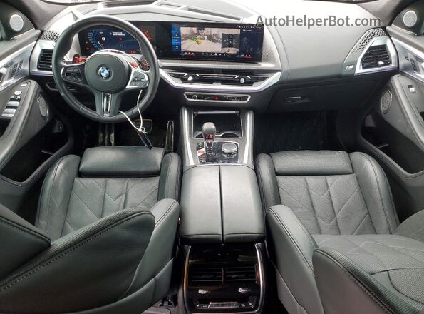 5YM23CS09R9X18080 2024 BMW OTHER Black Widok deski rozdzielczej