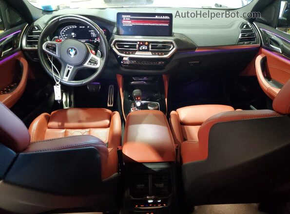 5YM23EC00P9R49439 2023 BMW X4 Gray Առջևի վահանակի տեսք