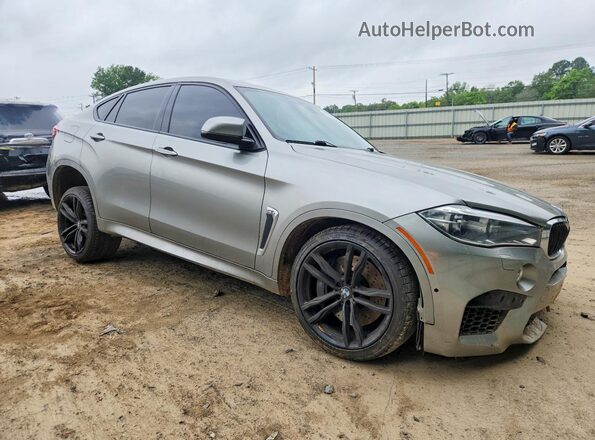 5YMKW8C52KLR38362 2019 BMW X6 Серый Передняя правая четверть
