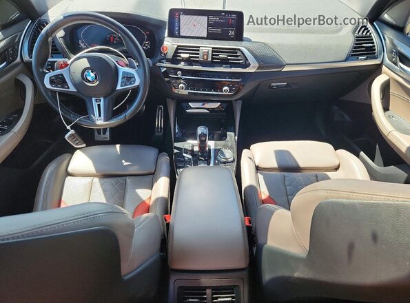 5YMTS0C05M9D81715 2021 BMW X3 Белый Вид панели приборов