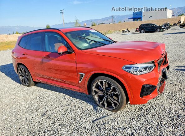 5YMTS0C09LLT11083 2020 BMW X3 Red Передня права чверть