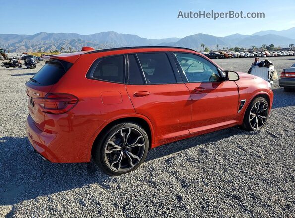 5YMTS0C09LLT11083 2020 BMW X3 Red Задня права чверть