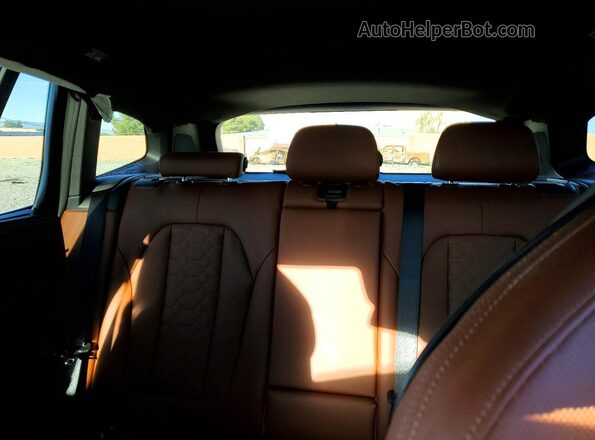 5YMTS0C09LLT11083 2020 BMW X3 Red Вид задніх сидінь