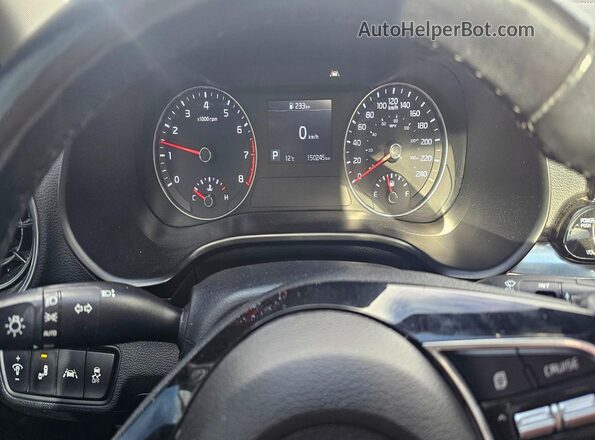 3KPF54AD7ME296796 2021 KIA FORTE Синий Вид щитка приборов