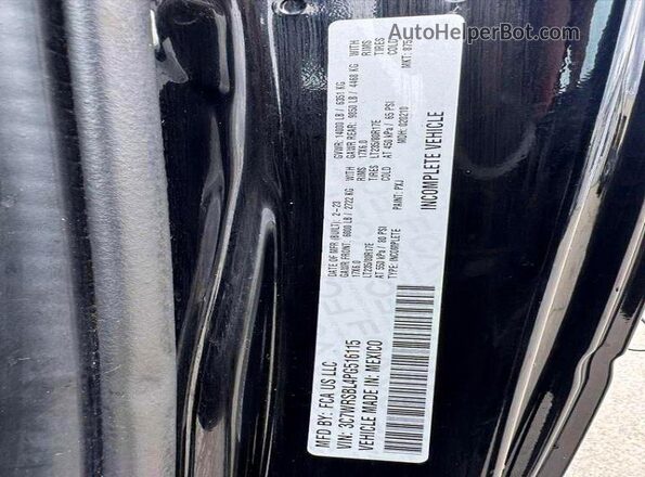 3C7WRSBL4PG516115 2023 RAM 3500 Черный Вид задней части салона