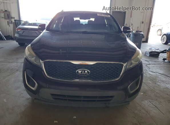 5XYPGDA35GG079499 2016 KIA SORENTO Burgundy უკანა ხედი