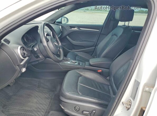 WAUB8GFF9G1058499 2016 AUDI A3 White Առջևի վահանակի տեսք