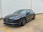 2021 Hyundai Sonata Hybrid Black vin: KMHL54JJXMA024170