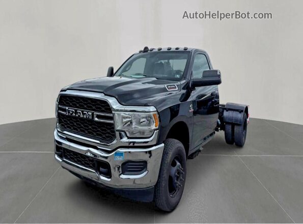 3C7WRSBL4PG516115 2023 RAM 3500 Черный Задняя правая четверть