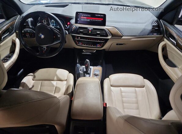 5UXTR7C54KLF32518 2019 BMW X3 Черный Вид щитка приборов